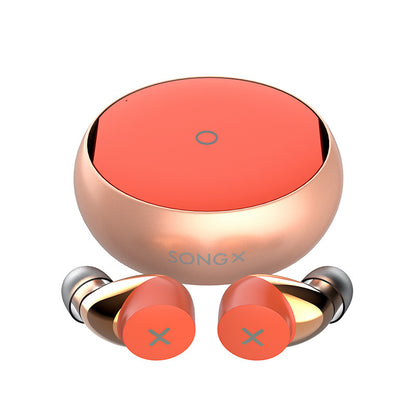 Song-X Earbuds: Designed for Movement, Tuned for Perfection-Mobile Phone Accessories-EverXt-Orange-EverXt