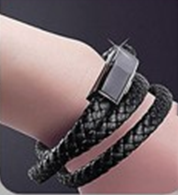 X-Band Charge: Stylish Bracelet USB Charging Cable